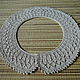 Order Boho collar embossed. Lace knitting workshop. Lidiya.. Livemaster. . Collars Фото №3