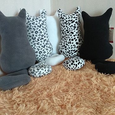 «Кот Батон - мягкая подушка для дома и души» — создано в Шедевруме