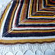 Knitted merino wool shawl, openwork knitting shawl. Shawls. Lace Shawl by Olga. My Livemaster. Фото №5