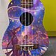 Укулеле "Аниме" гавайская гитарка. Укулеле (гавайская гитара). Guitar & Ukulele art Studio. Ярмарка Мастеров.  Фото №5
