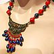 Necklace with coral 'Egypt'. Necklace. Magical Beauty Gems. My Livemaster. Фото №4