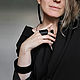 Anillo de madera maciza negro. Rings. TETstudio. Ecostyle.. My Livemaster. Фото №7