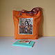 Оранжевая пляжная сумка яркий шоппер летняя сумка. Сумка-шоппер. Мечты о лете. Ярмарка Мастеров.  Фото №5