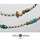 Beads Cote d'azur. Necklace. Mala by Jemma. Online shopping on My Livemaster.  Фото №2