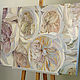 Order Painting 'White English roses', oil on canvas 60h90. vestnikova. Livemaster. . Pictures Фото №3