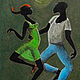  ' Dance 2' oil pastel painting, Pictures, Ekaterinburg,  Фото №1