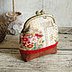 Cosmetic bag with clasp 'Blooming garden', Beauticians, Vladimir,  Фото №1