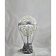 Lámpara de mesa globo. Table lamps. Elena Zaychenko - Lenzay Ceramics. Интернет-магазин Ярмарка Мастеров.  Фото №2