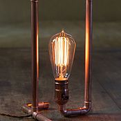 Для дома и интерьера handmade. Livemaster - original item Table lamp Loft-AL-007. Handmade.