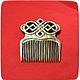  MOTHER MAKOSH hair Comb. Combs. Magic wood. Online shopping on My Livemaster.  Фото №2