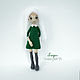 Order Master-class 'Doll Emily' (description of the knitting). HandMade by Venelopa'TOYS. Livemaster. . Knitting patterns Фото №3