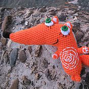 Куклы и игрушки handmade. Livemaster - original item Crocheted toy Fox. Handmade.