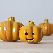 Для дома и интерьера handmade. Livemaster - original item Ceramic pumpkin 
