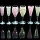 A doll's drink: champagne glasses 'Tulip'. Dishes for dolls. Miniaturefood (Natalia Makarevich). My Livemaster. Фото №5
