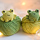 Christmas tree frog toys, Christmas frog Christmas tree decoration. . crochetsofttoys. Online shopping on My Livemaster.  Фото №2