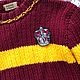 Свитер Гарри Поттера. Джемперы. Knitbyrimma. Ярмарка Мастеров.  Фото №5