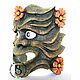 Order Carved mask made of wood 'Blooming Tikki'. Carved masks from Serg Bula. Livemaster. . Interior masks Фото №3