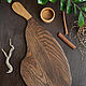 Order Meat serving board with gravy pan made of solid oak. Компания Wood Makers. Livemaster. . Cutting Boards Фото №3