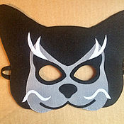 Карнавальные маски: Маска из фетра "Тор"