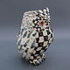 Vase sculptural Checkered owl. Vases. Mila. My Livemaster. Фото №5
