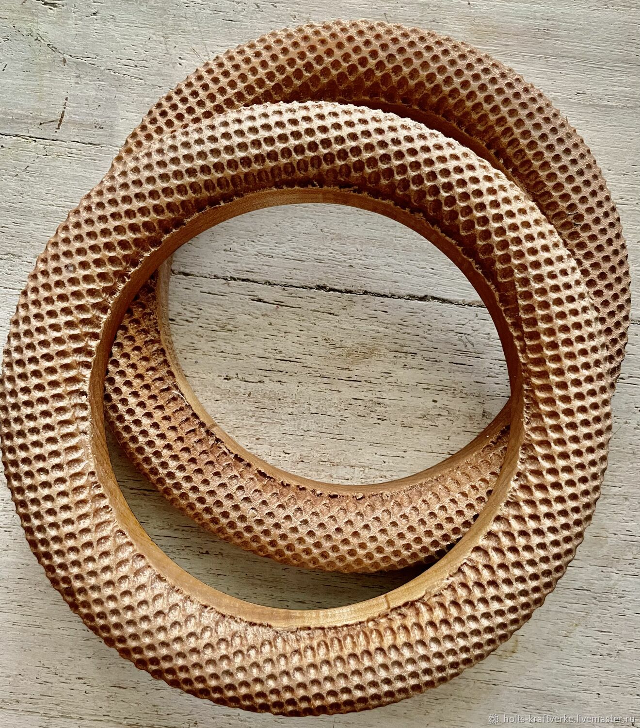 Деревянные круглые ручки из бука с ребристой текстурой в интернет ...