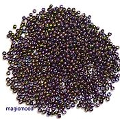 Материалы для творчества handmade. Livemaster - original item 10gr seed Beads Toho 11/0 85 purple iris Japanese seed beads TOHO metallizer. Handmade.