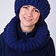 Knitted Snood. Headwear Sets. Oksana Vladarskaya. Online shopping on My Livemaster.  Фото №2