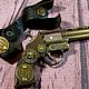 Pistol revolver in steampunk style 'MINI'. Subculture Attributes. Neformal-World. My Livemaster. Фото №4