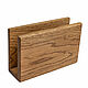 Rectangular napkin holder made of light oak. Napkin holders. Foksvudrus. My Livemaster. Фото №4