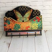 Для дома и интерьера handmade. Livemaster - original item Housekeepers Wall Butterfly. Handmade.