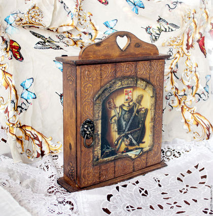 Прихожая ручной работы. Ярмарка Мастеров - ручная работа. Купить Ключница 