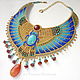 Necklace in Egyptian style. Necklace. Handmade jewelry - Ulyana Moldovyan. My Livemaster. Фото №5