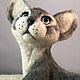 felt toy: Cat. Felted Toy. colorlight (colorlight). My Livemaster. Фото №6