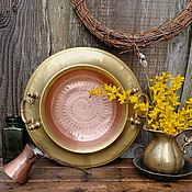 Винтаж handmade. Livemaster - original item Antique frying pan, copper, brass, Holland.. Handmade.