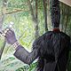 Картина (фосфорная)  "Барон Самеди" Néhémy Pierre-Dahomey. Картины. ART: Vera Lee Raven. Ярмарка Мастеров.  Фото №4