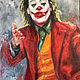 Джокер 2, картина с клоуном, холст, масло. Картины. Мария Роева  Картины маслом (MyFoxyArt). Интернет-магазин Ярмарка Мастеров.  Фото №2