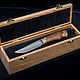 Box for a knife from ash, with a double bottom, Gift wrap, Vorsma,  Фото №1