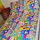 "Русский сувенир". Двухстороннее лоскутное одеяло. Одеяла. TEPY4 quilt ❀ТЁПЫЧ❀. Ярмарка Мастеров.  Фото №4