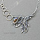 The Fish - Sterling Silver pendant with Agate. Necklace. Taniri. Интернет-магазин Ярмарка Мастеров.  Фото №2