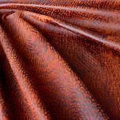 Материалы для творчества handmade. Livemaster - original item Genuine leather brick Bark (dark) 0,85 mm. Handmade.
