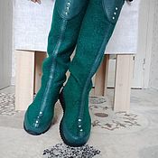 Обувь ручной работы handmade. Livemaster - original item Felted boots. Handmade.