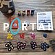 PORTAL: некооперативная игра по добыче торта. Настольные игры. КУБИК В ТУБЕ. Интернет-магазин Ярмарка Мастеров.  Фото №2