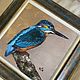 Oil Painting 30*30cm Kingfisher Bird Oil Painting. Pictures. White swan. My Livemaster. Фото №5