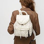 Женский рюкзак "Escope", кожаный рюкзак, городской рюкзак