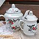 Винтаж: "Чайный квартет". Фарфор фз.Барановка. СССР. Сервизы винтажные. Мария   ' Ретро-магия'. Ярмарка Мастеров.  Фото №6