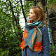 Order Tippet felted Spicy Sep. crafts philosophy. Livemaster. . Wraps Фото №3