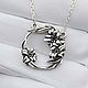 Заказать Подвеска Лилия (с цепочкой). Ювелирная мастерская Ноун (NOUN) (nounjewelry). Ярмарка Мастеров. . Подвеска Фото №3