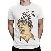 Мужская одежда handmade. Livemaster - original item T-shirt cotton 