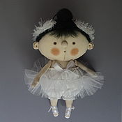 Куклы и игрушки handmade. Livemaster - original item Ballerina White Swan Petite doll. Handmade.