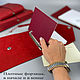 Notebook for notes on A6 rings made of genuine leather. Sketchbooks. KulikovCraft. Ярмарка Мастеров.  Фото №5